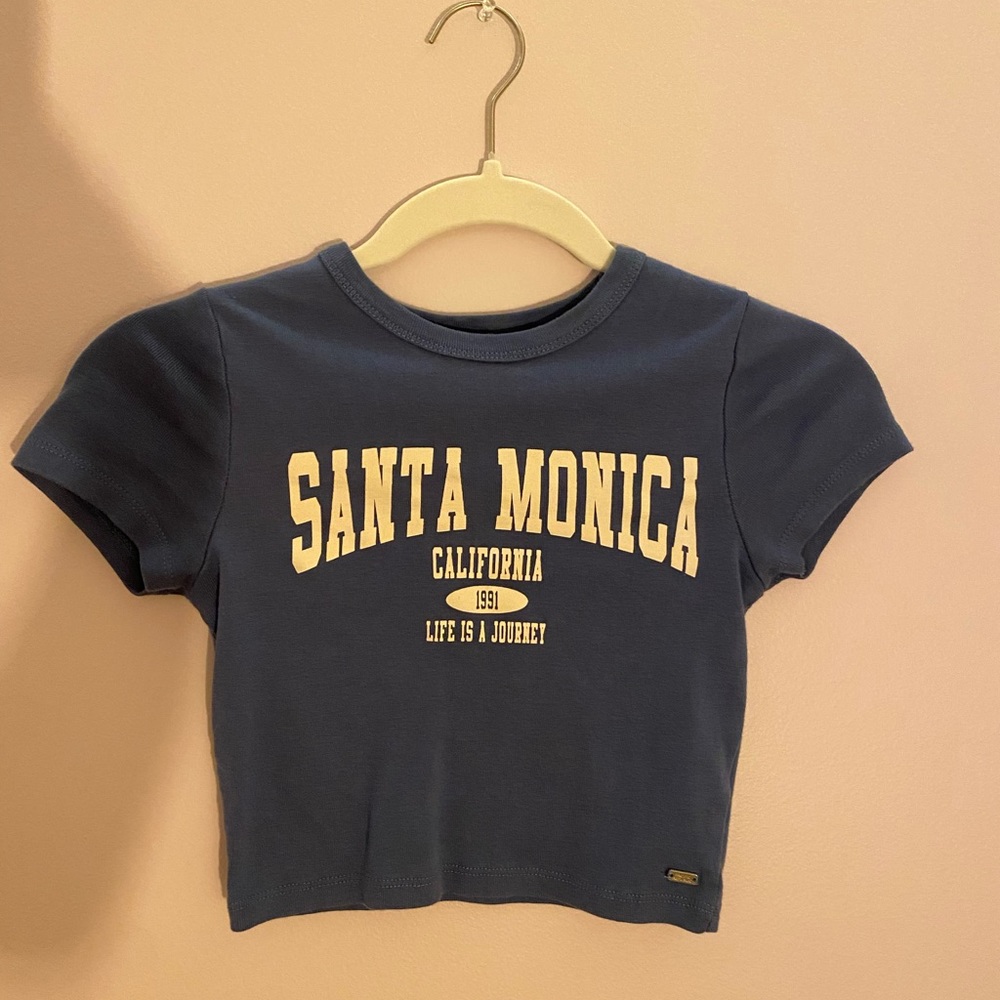 Pull & Bear Brandy Melville Crop Top Santa Monica California